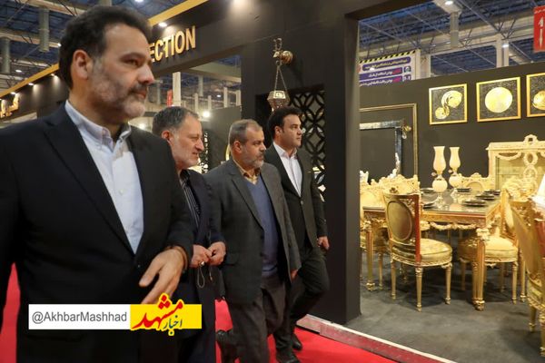 آغاز به کار بیست و سومین نمایشگاه تخصصی صنعت مبلمان ،لوستر و دکوراسیون داخلی در مشهد 