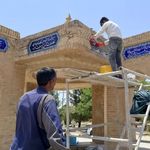 مرمت آرامگاه یغمای خشتمال با مشارکت اهالی فرهنگ نیشابور