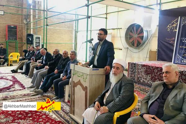 کلنگ زنی پروژه طرح توسعه فضای اقامه نماز در مجموعه تاریخی شیخ احمد جام

