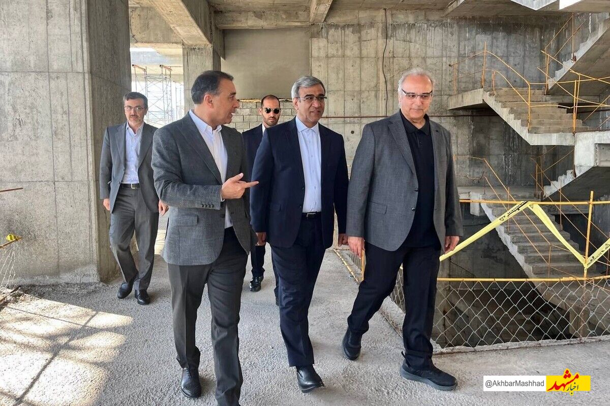 بازدید استاندار خراسان رضوی از بیمارستان درحال‌ساخت زندگی