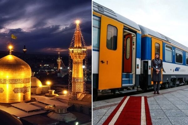 آغاز پیش فروش بلیط قطار مشهد برای دهه فاطمیه ۱۴۰۴