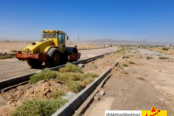 احداث ۸ باغ در بوستان ۷۳ هکتاری کرامت مشهد