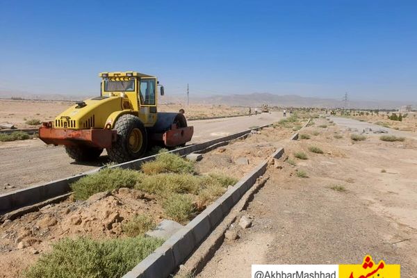 احداث ۸ باغ در بوستان ۷۳ هکتاری کرامت مشهد