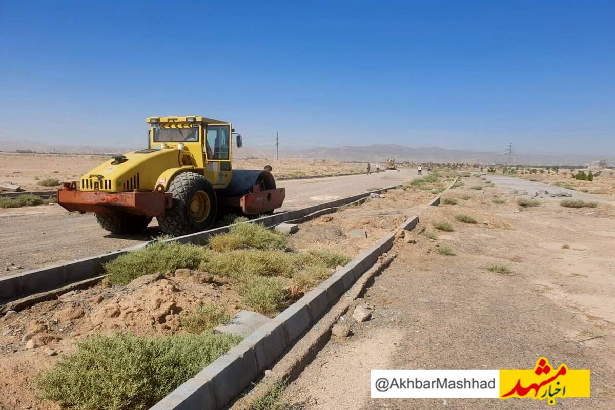 احداث ۸ باغ در بوستان ۷۳ هکتاری کرامت مشهد