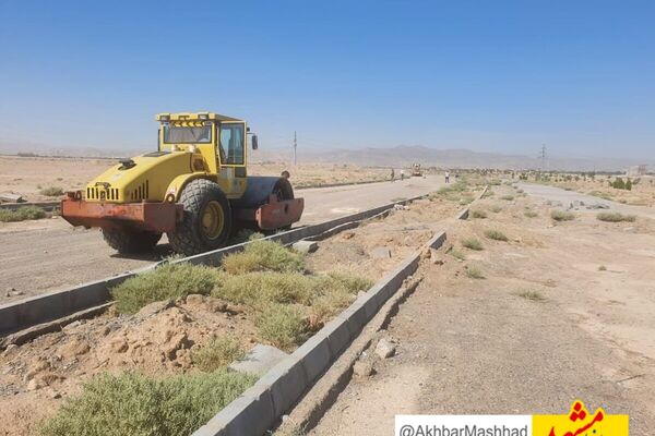 احداث ۸ باغ در بوستان ۷۳ هکتاری کرامت مشهد