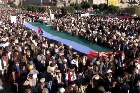 برگزاری تظاهرات ضد صهیونیستی در یمن
