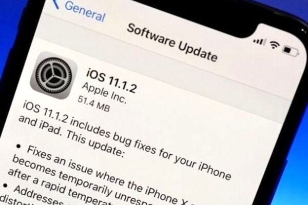 نسخه ios 11.1.2 منتشر شد