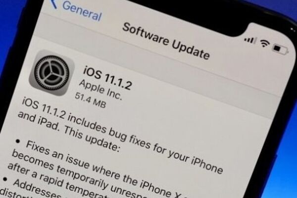 نسخه ios 11.1.2 منتشر شد
