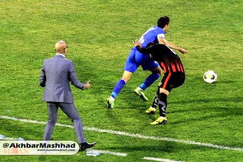 توقف استقلال در مرزبانی مشهد