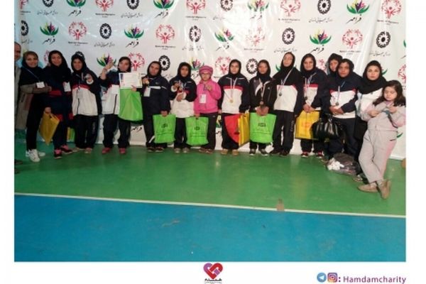 افتخارآفرینی دختران همدم در المیپک ویژه‌ی ایران