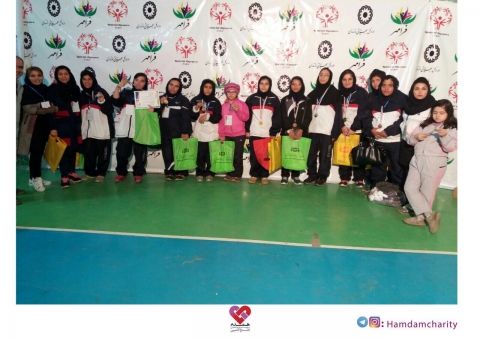 افتخارآفرینی دختران همدم در المیپک ویژه‌ی ایران