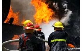 آتش سوزی گسترده مرکز تجاری در مشهد