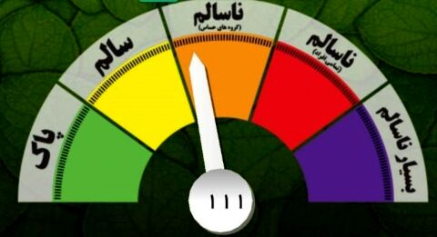 کیفیت هوای مشهد در شرایط نا سالم قرار گرفت