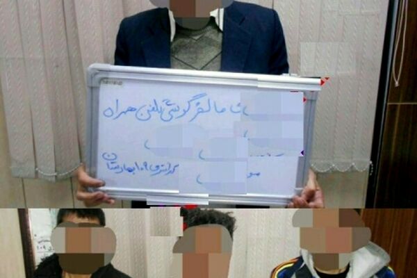 دستگیری مالخر مسن گوشی‌های مسروقه