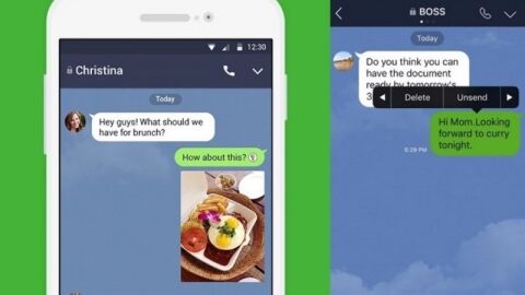 پیام رسان LINE به‌روزرسانی شد