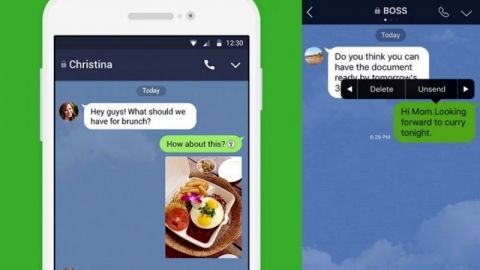 پیام رسان LINE به‌روزرسانی شد