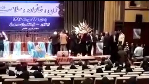 فیلم جنجالی هاجر چنارانی با معاون استاندار خراسان رضوی