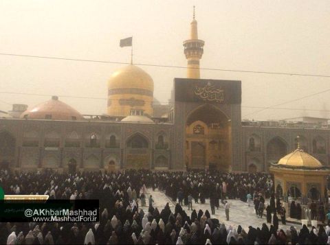 طوفان شدید مشهد را در نوردید