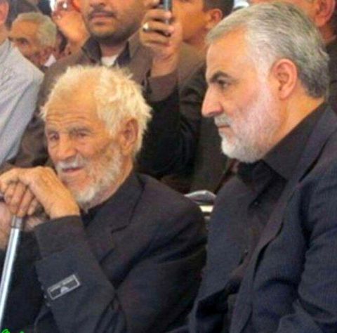 حاج قاسم سلیمانی عزادار شد