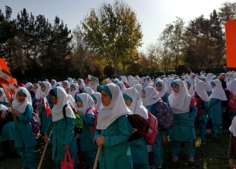 آغاز اردوی دانش آموزی طرح ولایت در مشهد