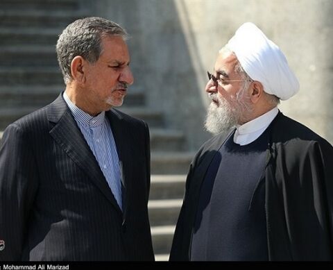 اختلاف علنی روحانی و جهانگیری!