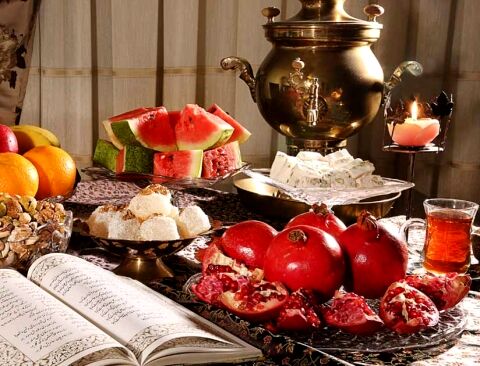شب چله، شب ایرانی
