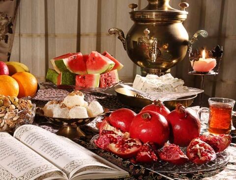 شب چله، شب ایرانی
