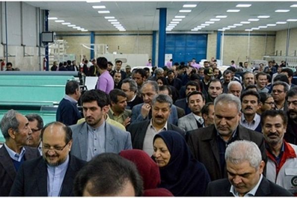 بزرگ‌ترین واحد تولید حوله کشور در استان به بهره برداری رسید