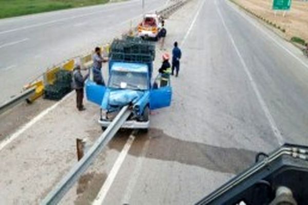 افتتاح گارد ریل جمع شونده توسط پژوهشگران قوچانی
