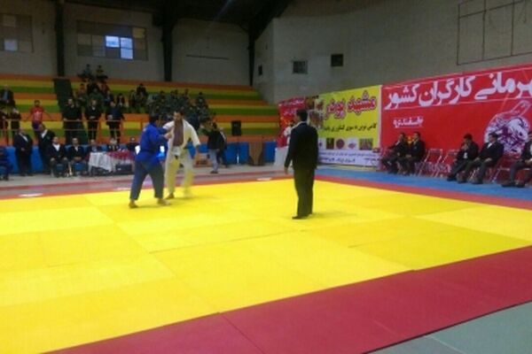 پایان رقابت‌های جودو قهرمانی کارگران کشور در مشهد