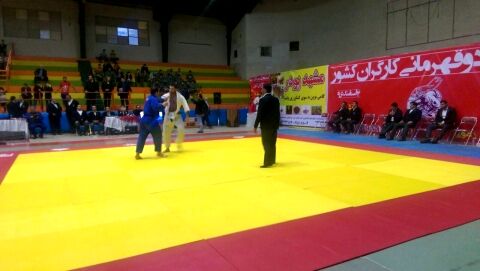 پایان رقابت‌های جودو قهرمانی کارگران کشور در مشهد