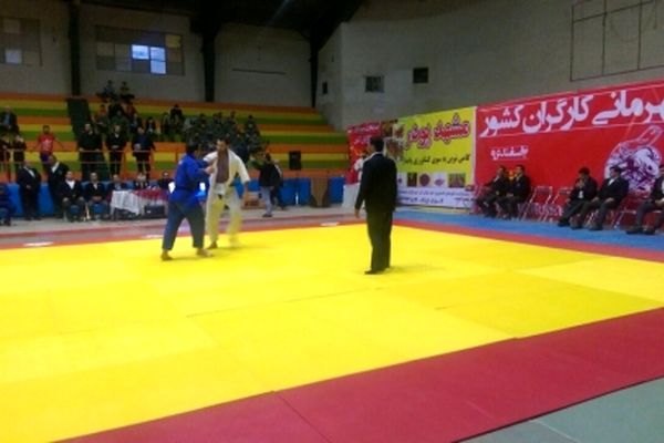 پایان رقابت‌های جودو قهرمانی کارگران کشور در مشهد