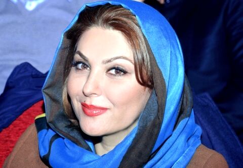 تیپ رسمی خانم بازیگر و همسرش در مراسم افتتاح رستورانش/عکس