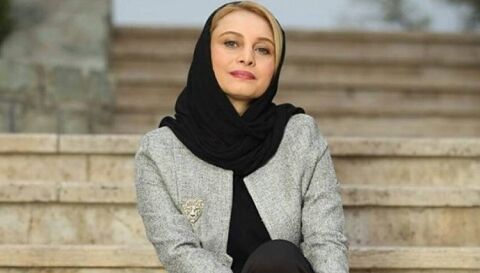 چهره جنجالی خانم بازیگر با رنگ مویی عجیب+ عکس ها