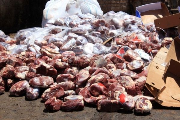 کشف 60تن گوشت غیربهداشتی در خراسان رضوی