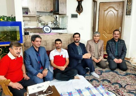 عیادت دکتر برادران از داور ارزنده و خوب فوتسال کشور