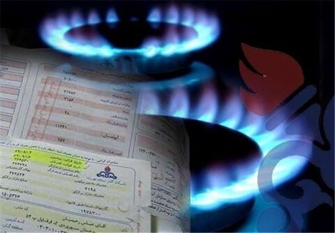 تخت گاز "مصرف گاز" در سایه برف و سرما