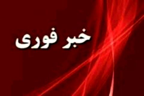 سقوط پل عابر پیاده بر روی خودروهای عبوری