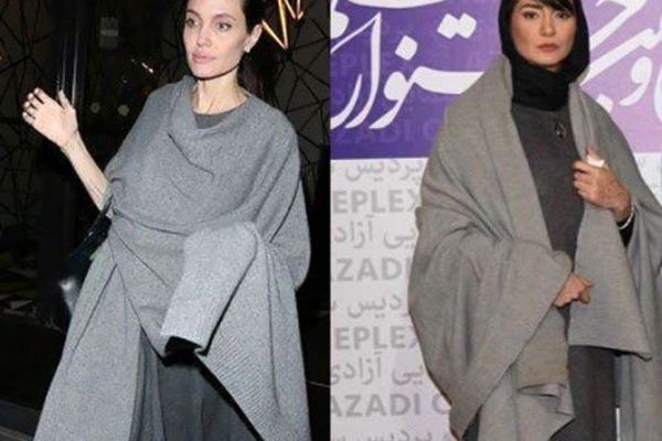 شباهت لباس خاص بازیگر سریال «شهرزاد» با لباس «آنجلینا جولی»!