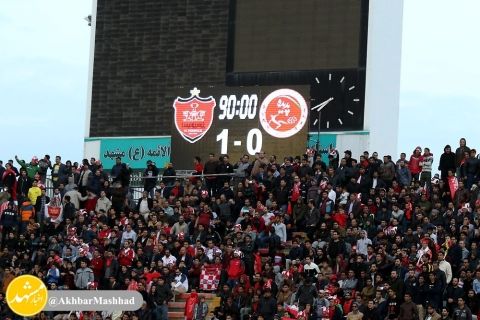 قهرمانی پرسپولیس در مشهد رقم خورد