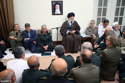 بیانات رهبر انقلاب خطاب به فرماندهان ارشد نیروهای مسلح