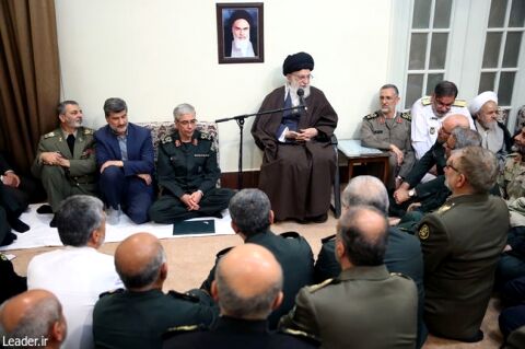 بیانات رهبر انقلاب خطاب به فرماندهان ارشد نیروهای مسلح