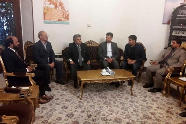 رئیس سازمان توسعه گردشگری پاکستان وارد مشهد مقدس شد