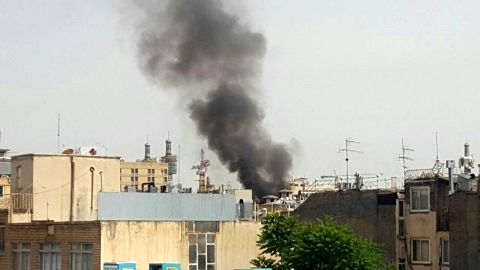 آتش سوزی در ضلع شمالی بازار رضای مشهد