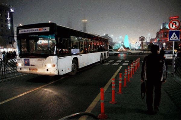 چرا اتوبوس شیفت شب مشهد کم است؟