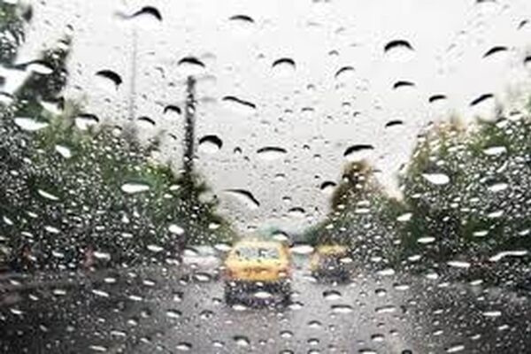 رگبار باران در راه خراسان رضوی