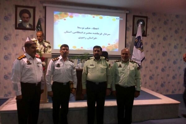 رییس پلیس راهور خراسان رضوی معرفی شد