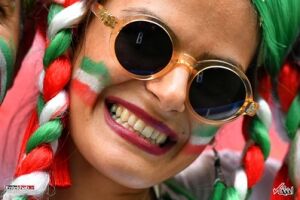 تصاویر دیدنی تماشاگران در جام جهانی ۲۰۱۸