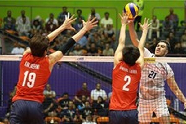 پیروزی والیبالیست ها در گام نخست لیگ ملت های والیبال