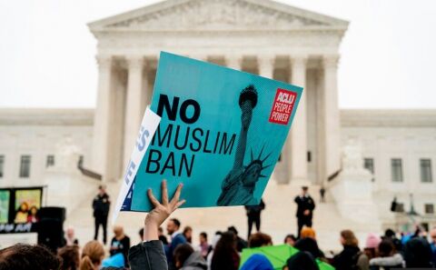 اعتراض به تأیید فرمان ضدمهاجرتی ترامپ